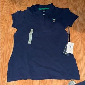 US polo navy shirt
